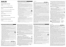 Load image into Gallery viewer, AKAI Professional MPK Mini MK3 - 25 Key USB MIDI Keyboard Controller With 8 Backlit Drum Pads, 8 Knobs and Music Production Software Included