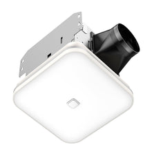 Load image into Gallery viewer, OREiN Bathroom Exhaust Fan with Light, 26W Bathroom Fan with Light, 100 CFM 1.5 Sones, Bathroom Vent Fan with Light for Home, Quiet Energy Star Certified and HVI/FCC/ETL Listed, White