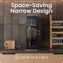 Load image into Gallery viewer, Chefman Caffeinator Single Serve Coffee Maker, Brew Kcups & Grounds, Drip Coffee Machine with Brew Strength Settings, Iced Coffee Function, 48 oz. Removable Water Reservoir