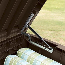 Load image into Gallery viewer, Keter Outdoor Storage Deck Box, 110 Gallon Waterproof Patio Bin, Borneo, Brown