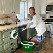 Load image into Gallery viewer, Libman Tornado Spin Mop System | Mop and Bucket with Wringer Set | Spin Mop | Floor Mop | Libman Mop | Mops for Floor Cleaning | Hardwood Floor Mop | 1 Mop Head Included