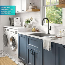 Load image into Gallery viewer, KRAUS Oletto Single Handle Pull Down Kitchen Faucet in Matte Black, KPF-2820MB