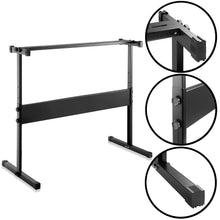 Load image into Gallery viewer, 61-Key Electronic Music Keyboard Piano with Stand, Headphones, Stool & Microphone