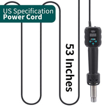 Load image into Gallery viewer, YIHUA 8858 IV Multi-Purpose Heat Gun for Crafting, Electronics Soldering, DIY, Shrink Tubing and Wrap, Torch Marker and Paste, Epoxy Resin with Temperature and Air Volume Control Function, 3 Nozzles