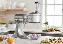Load image into Gallery viewer, KitchenAid KSM2FPA Food Processor Attachment, Dicing Kit, Silver