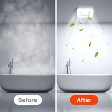 Load image into Gallery viewer, OREiN Bathroom Exhaust Fan with Light, 110 CFM 2.0 Sones, 27W Bathroom Fan with Light for Home, 1500lm LED Light 3000K/4000K/5000K Selectable & Nightlight, FCC/ETL Listed, Bathroom Fan Light Combo