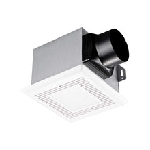 Load image into Gallery viewer, Tech Drive Bathroom Fan with Light 50 CFM 1.0Sone No Attic Access Needed Installation,Very Quiet Bath Ventilation and Exhaust Fan with LED Light 4000K 600LM, 4inch Duct
