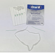 Load image into Gallery viewer, Oral-B Glide Threader Floss, 30-Count (Pack of 6)