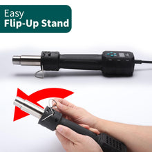 Load image into Gallery viewer, YIHUA 8858 IV Multi-Purpose Heat Gun for Crafting, Electronics Soldering, DIY, Shrink Tubing and Wrap, Torch Marker and Paste, Epoxy Resin with Temperature and Air Volume Control Function, 3 Nozzles