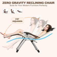 Load image into Gallery viewer, DoCred Comfy Folding Recliner Chair - Bedroom & Living Room, Patio Lounge Chair with Removable Cushion for Indoor Outdoor