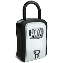 Load image into Gallery viewer, Lock Box for Keys with Code - Realtor Spare Key Lockbox Outdoor - Combination Key Hiders to Hide a Key Outside - Rudy Run Key Safe Storage Lock Box
