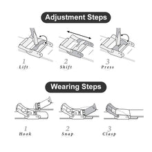 Load image into Gallery viewer, GOLDEN HOUR Men’s Watch Fashion Sport Quartz Analog Mesh Stainless Steel Waterproof Chronograph Watches, Auto Date in Grey Hands, Color: Black