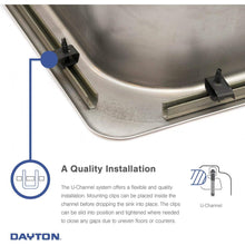 Load image into Gallery viewer, Elkay DSEP1515C Dayton Single Bowl Drop-in Stainless Steel Bar Sink + Faucet Kit