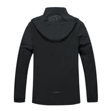 Load image into Gallery viewer, Hikevitang Men's Lightweight Waterproof Rain Jacket,Shell Hooded Outdoor Raincoat Hiking Windbreake jacket