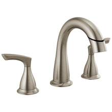 Load image into Gallery viewer, Delta Faucet Broadmoor Pull Down Bathroom Faucet Brushed Nickel, Bathroom Faucet, Widespread Bathroom Faucet 3 Hole with Magnetic Docking, Bathroom Sink Faucet, SpotShield Stainless 35765LF-SPPD
