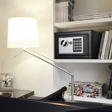 Load image into Gallery viewer, Yuanshikj Electronic Deluxe Digital Security Safe Box Key Keypad Lock Home Office Hotel Business Jewelry Gun Cash Use Storage money (Black 1)