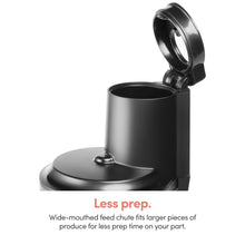 Load image into Gallery viewer, nutribullet Slow Juicer, Slow Masticating Juicer Machine, Easy to Clean, Quiet Motor & Reverse Function, BPA-Free, Cold Press Juicer with Brush, 150 Watts, Charcoal Black, NBJ50300, 24-oz