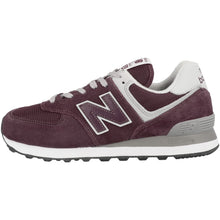 Load image into Gallery viewer, New Balance Women's 574 Core Sneaker, Burgundy/White, 5