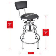 Load image into Gallery viewer, Olympia Tools 82-738 Adjustable Hydraulic Work Stool, Black