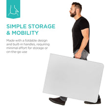 Load image into Gallery viewer, Best Choice Products 6ft Plastic Folding Table, Indoor Outdoor Heavy Duty Portable w/Handle, Lock for Picnic, Party, Camping - White