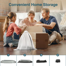 Load image into Gallery viewer, Ezyrest Queen Air Mattress Waterproof and Easy-to-Clean, Blow Up Mattress with Built-in Pump, Durable Inflatable Mattress with Pillow Design Suitable for Naps, Hosting a Friend and Camping