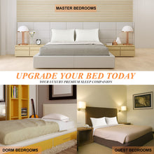 Load image into Gallery viewer, SEMZSOM Bed Pillows for Sleeping King Size, Set of 2- Cooling, Luxury Hotel Quality with Premium Soft Down Alternative Filling for Back, Stomach or Side Sleepers