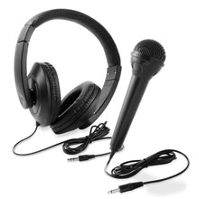 Load image into Gallery viewer, 61-Key Electronic Music Keyboard Piano with Stand, Headphones, Stool & Microphone