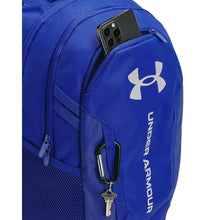 Load image into Gallery viewer, Under Armour Unisex-Adult Hustle 6.0 Backpack, (401) Royal/Royal/Metallic Silver, One Size Fits Most
