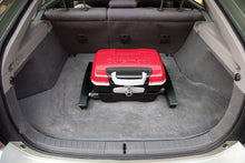 Load image into Gallery viewer, Cuisinart CGG-180 Petit Gourmet Portable Gas Grill with VersaStand, Red