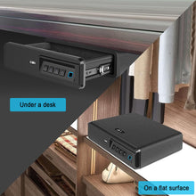 Load image into Gallery viewer, Biometric Fingerprint Safe, Slide-Away Handgun Safe for Two Pistols Storage Safe Drawer Safe for Home and Vehicle (Biometric Fringerprint Safe)