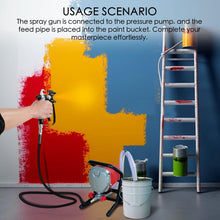Load image into Gallery viewer, Himalaya High Pressure Airless Paint Sprayer - 3000PSI, 5/8HP, 650W Power Painter, Ideal for Home Interior, Exterior, Commercial Use, and DIY Handyman-Professional Contractor Grade Spray Paint Machine