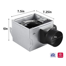 Load image into Gallery viewer, Tech Drive Very-Quiet 80 CFM, 1.5 Sone No Attic access Needed Installation Bathroom Ventilation and Exhaust Fan