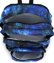 Load image into Gallery viewer, JanSport Laptop Backpack - Computer Bag with 2 Compartments, Ergonomic Shoulder Straps, 15” Laptop Sleeve, Haul Handle - Book Rucksack - Cyberspace Galaxy