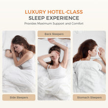 Load image into Gallery viewer, Sweetnight Bed Pillows Queen Size Set of 2, Fluffy Luxury Hotel Pillows Collection Gusseted for Neck and Shoulder, Side Back Stomach Sleeper Pillow, Cozy Night 18"X28"