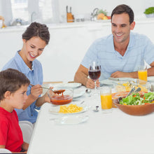 Load image into Gallery viewer, Gocamptoo Folding Table,4ft Indoor Outdoor Heavy Duty Portable Folding Square Plastic Dining Table w/Handle, Lock for Picnic, Party, Camping (4 FT) …