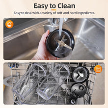 Load image into Gallery viewer, Lampick Smoothie Blender, 1300W Personal Blender for Smoothies, Shakes and Nutrient Extractions with 2pcs BPA-Free 27oz Portable Blender To-Go Bottles