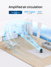 Load image into Gallery viewer, Dreo Fan for Bedroom, 12 Inches, 70ft Powerful Airflow, 28db Quiet Table Air Circulator Fans for Whole Room, 120° Adjustable Tilt, 3 Speeds, Desktop Fan for Home, Office, Kitchen
