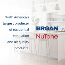 Load image into Gallery viewer, Broan-NuTone AE110 Invent Flex ENERGY STAR Qualified Single-Speed Ventilation Fan, 110 CFM 1.0 Sones, White