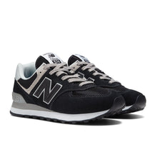 Load image into Gallery viewer, New Balance Women's 574 Core Sneaker, Black/White, 7