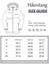 Load image into Gallery viewer, Hikevitang Men's Lightweight Waterproof Rain Jacket,Shell Hooded Outdoor Raincoat Hiking Windbreake jacket