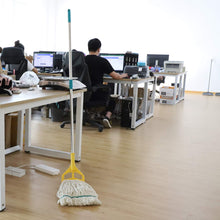 Load image into Gallery viewer, OFO Loop-End String Wet Mop, Heavy Duty Commercial Industrial Dust Mop , 67inch Stainless Steel Pole ,2- Pack