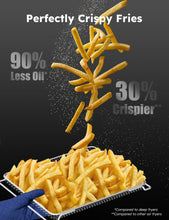 Load image into Gallery viewer, Nuwave Bravo XL Pro Air Fryer Toaster Oven, Improved 100% Super Convection, Quicker & Crispier Results, 100 Presets, Multi-Layer Even Cooking, 50-500F, Smart Probe, PFAS Free, 30QT, Stainless Steel