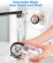 Load image into Gallery viewer, Amateys Personal Blender for Shakes and Smoothies,Professional Kitchen Blender with Blending & Grinding Blades, Portable Coffee Grinder with 24/10 OZ Travel Bottles, Adjustable Speeds Juice Blender