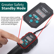 Load image into Gallery viewer, YIHUA 8858 IV Multi-Purpose Heat Gun for Crafting, Electronics Soldering, DIY, Shrink Tubing and Wrap, Torch Marker and Paste, Epoxy Resin with Temperature and Air Volume Control Function, 3 Nozzles