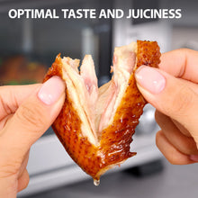 Load image into Gallery viewer, TOSHIBA AC25CEW-SS Large 6-Slice Convection Toaster Oven Countertop, 10-In-One with Toast, Pizza and Rotisserie, 1500W, Stainless Steel, Includes 6 Accessories