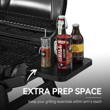 Load image into Gallery viewer, Royal Gourmet GT2005 2-Burner Portable Propane Gas Grill with Foldable Side Tables & Foldable Support Legs, Tabletop Gas Grill with Warming Rack for for Outdoor Cooking & Grilling, Black