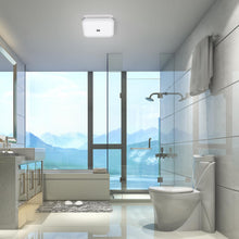 Load image into Gallery viewer, OREiN Bathroom Exhaust Fan with Light, 26W Bathroom Fan with Light, 100 CFM 1.5 Sones, Bathroom Vent Fan with Light for Home, Quiet Energy Star Certified and HVI/FCC/ETL Listed, White