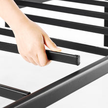 Load image into Gallery viewer, Best Price Mattress 14 Inch Metal Platform Beds w/ Heavy Duty Steel Slat Mattress Foundation (No Box Spring Needed), Queen, Black