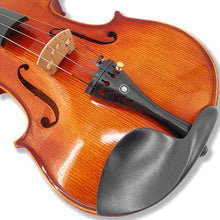Load image into Gallery viewer, 4 Strings Violin Set Acoustic Violin 4/4 Full Set Flamed Maple Spruce Ebony Fittings 1/2 Violin 3/4 Violin 1/4 Violin for Beginners Solid Wood Violin with Hard Case & Violin Bow(4/4 Brown 2)