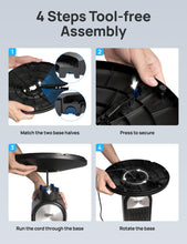 Load image into Gallery viewer, Dreo Tower Fan for Bedroom, Upgrated DC 9 Speeds Utral-Quiet Floor Fan, 90° Oscillating Fans for Indoors with 26ft/s Velocity, 12H Timer, Standing Fans, Bladeless Fan Powerful for Home Office Room